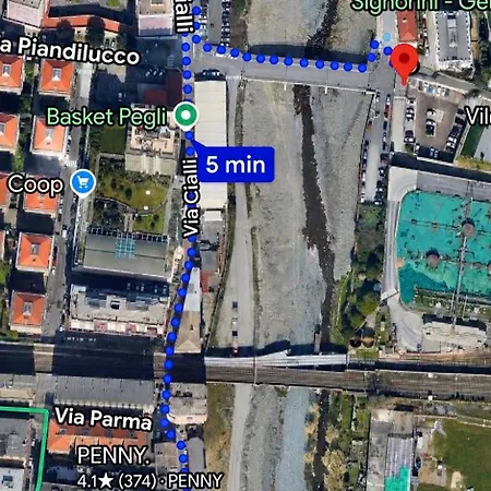 La Casa Di Edo - Sea View Near Beach, Ac & Private Parking דירה *